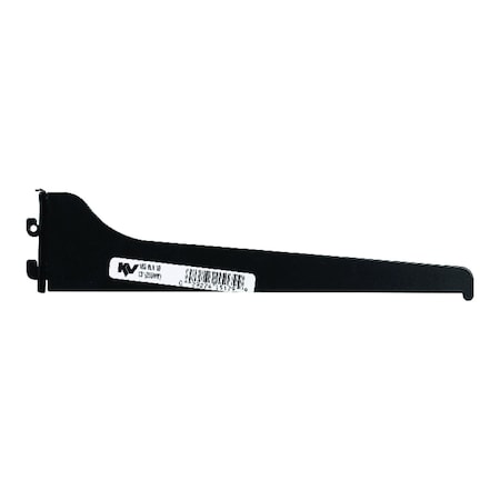 Knape & Vogt Knape & Vogt Black Steel Regular Duty Bracket 16 Ga. 10 in. L 160 lb 180 BLK 10